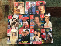 Rare English Royalty Monthly Magazines - Set of 11