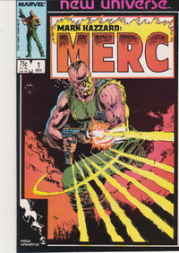 Marvel Comics - Mark Hazzard: Merc - complete series.
