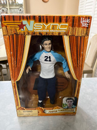 Justin Timberlake NSYN Livin Toyz Collectible Marionette figure.