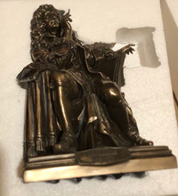 Statue de Molière - bibelot 9" neuve et intacte
