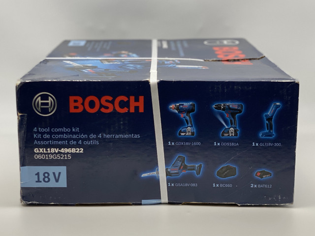 Bosch GXL18V-496B22 18V 4-Tool Combo Kit- $349 in Power Tools in Mississauga / Peel Region - Image 3