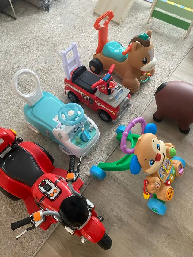 $10 Each - Baby/Toddler Walkers + Ride-On Toys in Toys in Oakville / Halton Region - Image 10