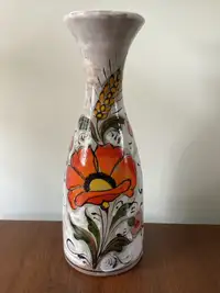 PRICE DROP! Vintage Signed ELIO SCHIAVON Ceramic Pottery Vase