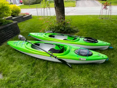 1 kayak , pratiquement pas utiliser, excellente condition, 325$