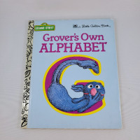 A Little Golden Book Grover’s Own Alphabet Sesame Street 1978 Mu