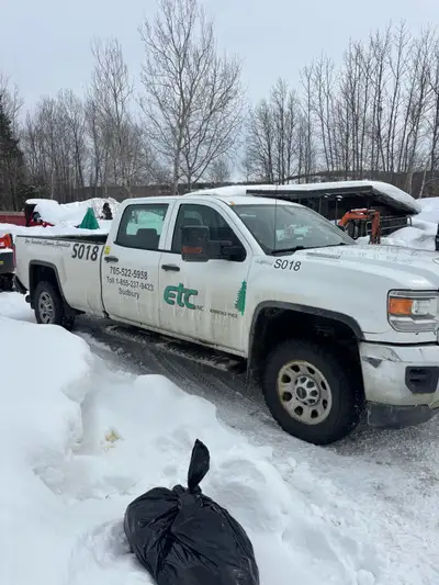 2018 GMC sierra 2500HD L5P duramax diesel, 6 speed allison transmission. Its a work truck, passed a...
