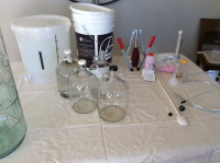 Complete Wine making kit with carboys