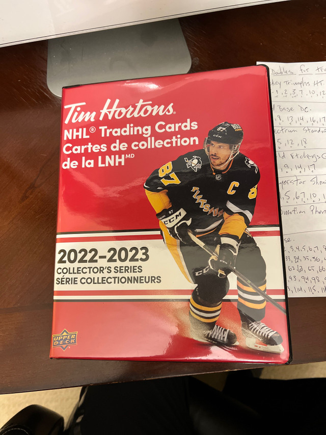 Tim Horton’s 202223 hockey cards trade…. Arts & Collectibles Red