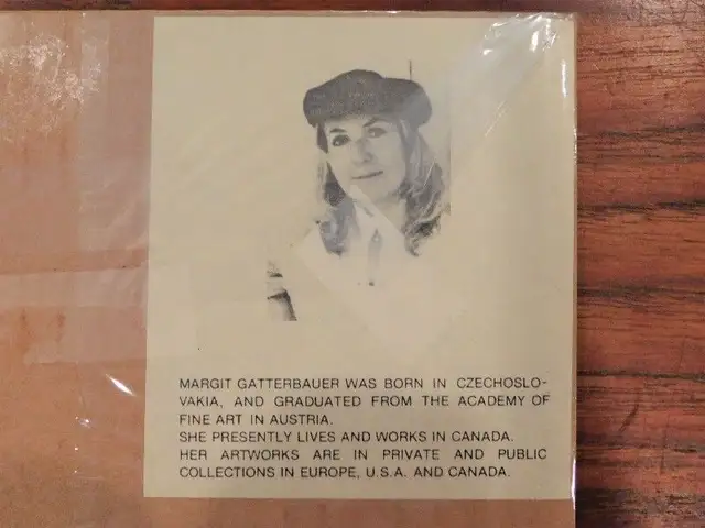 Margit Gatterbauer 1981 Cat Series Signed Art Prints in Arts & Collectibles in Kitchener / Waterloo - Image 6