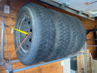 Winter tires on rims - 225/65R17