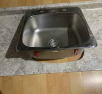 Kitchen Sink and Countertop 