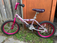 Girl's 16-inch bike