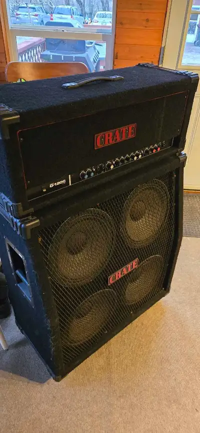 Crate G-120C Head and Cab, View more