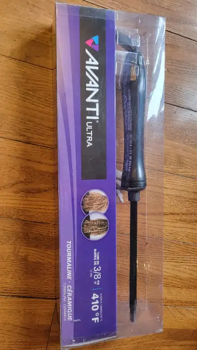 3/8" ultra-slim barrel (10 mm) Tourmaline and ceramic barrel Fast heat-up & recovery Up to 410 °F (2...