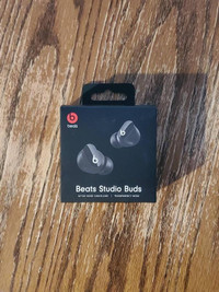 Beats Studio Buds - Brand New Black ANC Headphones Wireless