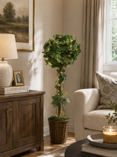 Artificial Plant ( Topiary style) 4 ft tall, View more