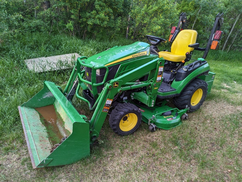 1025R John Deere w/ attachments Farming Equipment Red Deer Kijiji