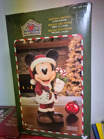 Disney Traditions Holiday Mickey new in box, View more