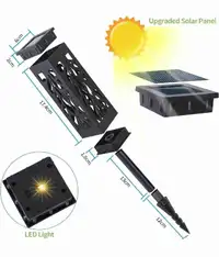 Lumières extérieures solaires/Outdoor Solar Lights
