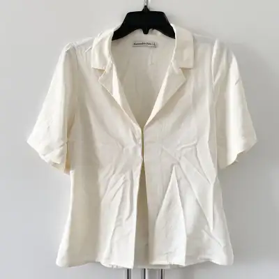 Abercrombie & Fitch Open Front Blouse, View more