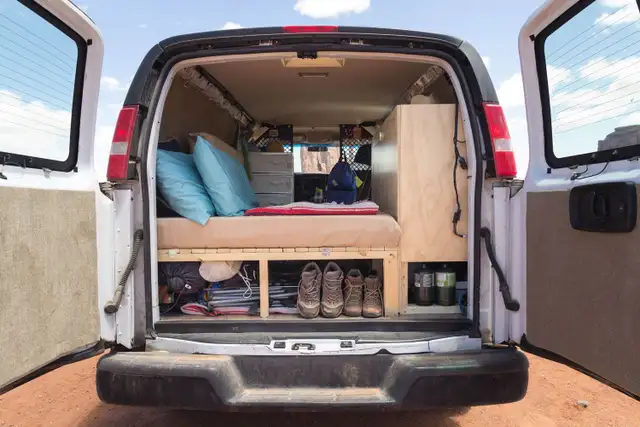 land or camper van