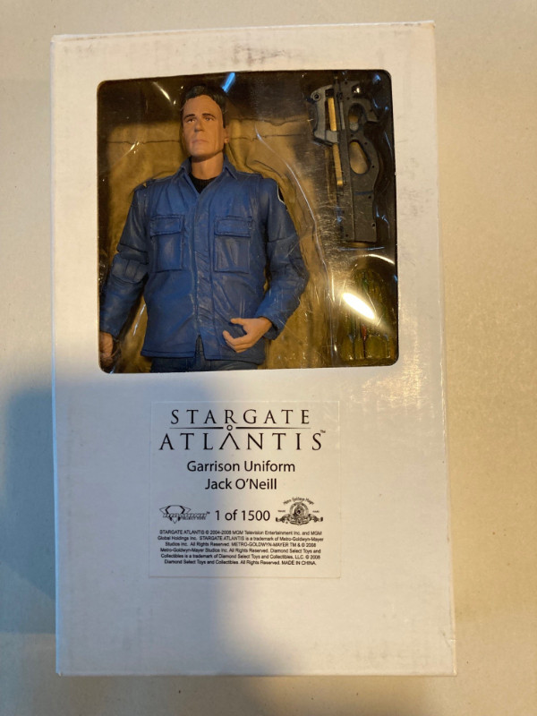 Diamond Select Toys Stargate SG-1 Exclusive Jack O'Neill figure in Toys & Games in Trenton