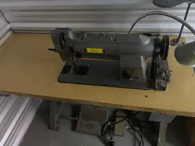 Vintage Singer 211 Industrial Sewing Machine, View more