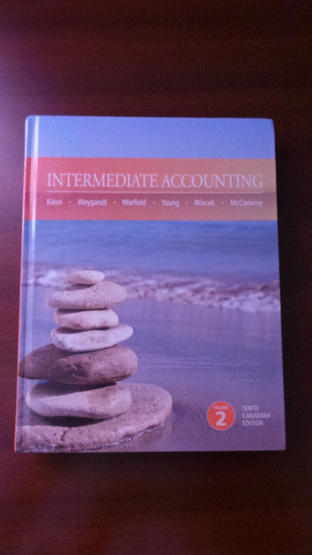 Intermediate Accounting 10th Canadian Edition Volume 2 in Textbooks in Ottawa