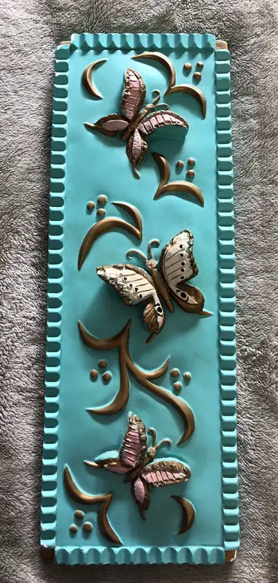 Butterfly Wall Art (Chalkware), View more