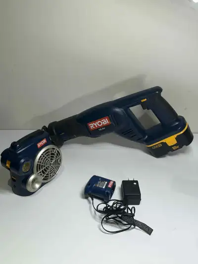 Ryobi Blower + Radio + Battery & Charger | Good Finds, View more