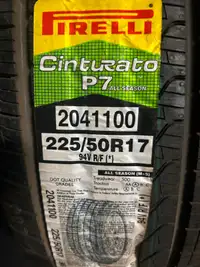 4 Brand New Pirelli Cinturato P7 All Season Runflat  225/50R17