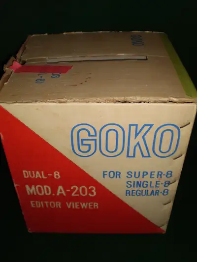 Goko 8mm Editor Viewer w FREE BONUS Projector, View more