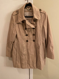 Women’s XL “Guess” Trench-Style coat- Mint Condition
