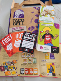 New! Taco Bell Card Game 