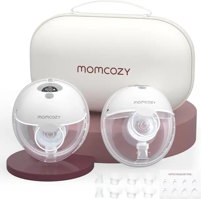 NEW Momcozy 2-pack Hands Free Wearable Breast Pumps fits 4 sizes in Feeding & High Chairs in Mississauga / Peel Region - Image 2
