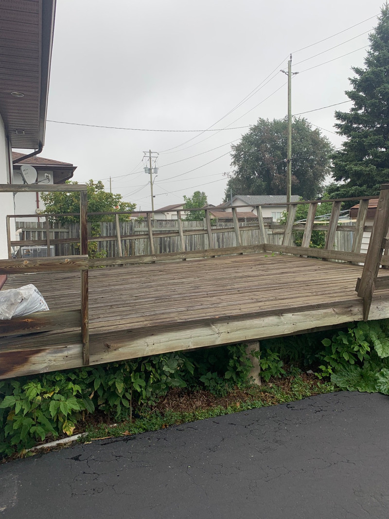 Pressure Treated Deck Decks & Fences Thunder Bay Kijiji