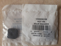 Lot of 4 Thule M6 Square Nuts (New)