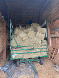 Second cut alfalfa mix hay