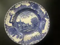 Adams Old English Staffordshire Ware 1962 Norristown Blue plate