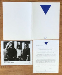 Rolling Stones Virgin Records Voodoo Lounge Press Kit-1994