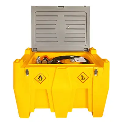 Portable 116 US Gallon Diesel Tank - Ready for Use!, View more