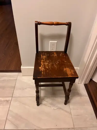 SMALL ANTIQUE CHAIR, View more