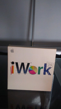 Apple iWork '09 For Mac V9.0.3 Computers 1 -English & 1 -French