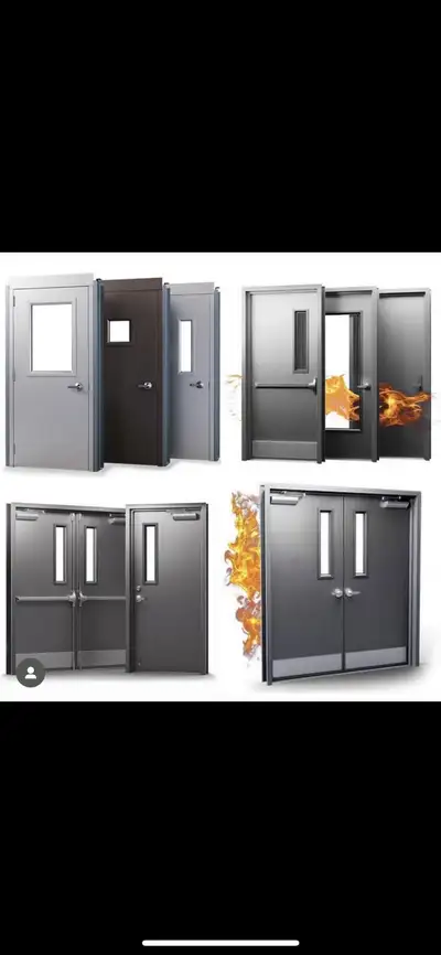 We offer a complete line of steel doors, frames and related hardware for commercial and residential...