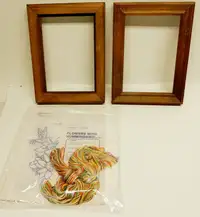 Punch Embroidery Design Kits with Wooden Frames, 2 of