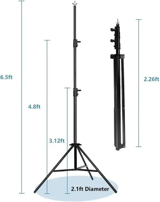 NEW Mount Dog 6.5ft x 10ft Backdrop Stand Kit Photography Studio in Hobbies & Crafts in London - Image 3