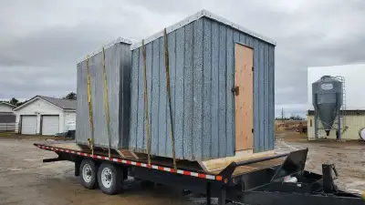 Ice fishing hut, View more