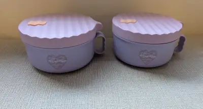 Brand New Ai Love Peace Portable Bowl Set with Cutlery, View more