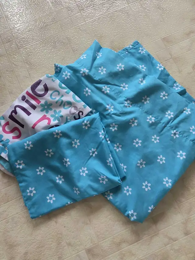 flat sheet/pillow cases