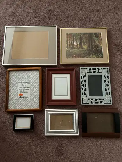 Various Picture Frames (8), View more